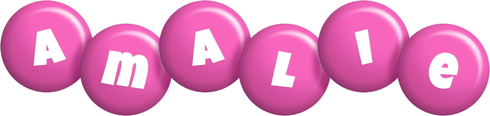 Amalie candy-pink logo