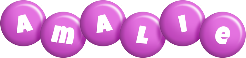 Amalie candy-purple logo