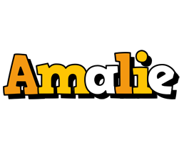 Amalie cartoon logo
