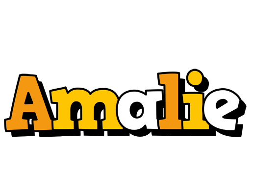 Amalie cartoon logo