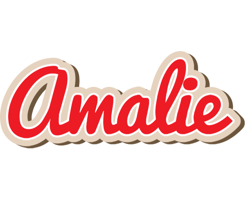 Amalie chocolate logo