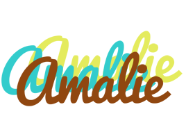 Amalie cupcake logo
