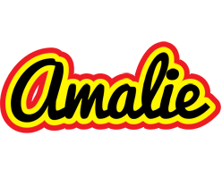 Amalie flaming logo