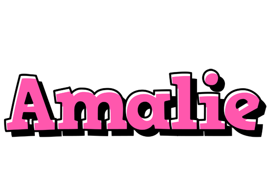Amalie girlish logo