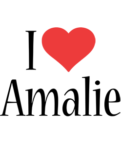 Amalie i-love logo