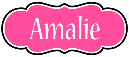 Amalie invitation logo