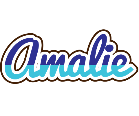 Amalie raining logo