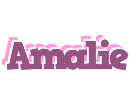 Amalie relaxing logo