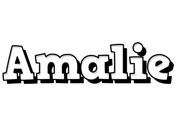 Amalie snowing logo