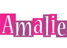 Amalie whine logo