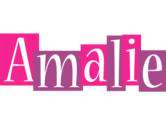 Amalie whine logo