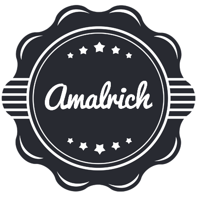 Amalrich badge logo