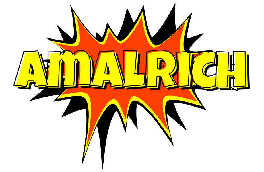 Amalrich bazinga logo