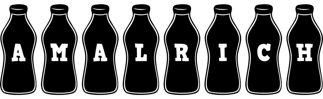 Amalrich bottle logo