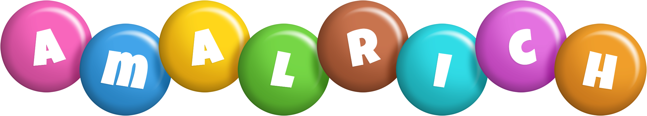 Amalrich candy logo