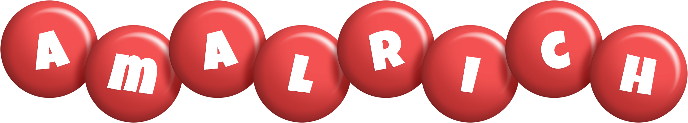 Amalrich candy-red logo