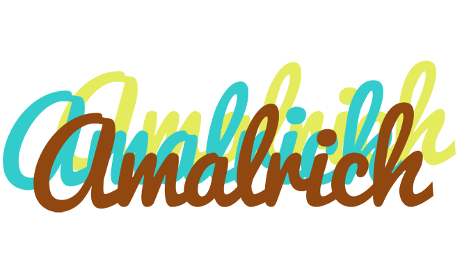 Amalrich cupcake logo