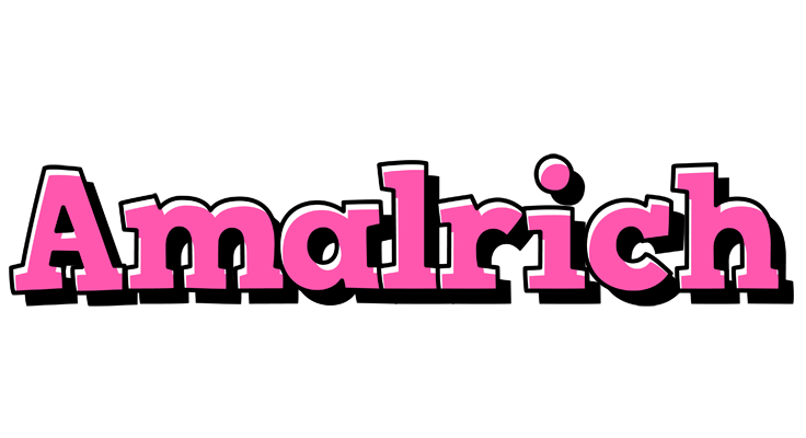 Amalrich girlish logo