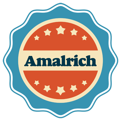 Amalrich labels logo