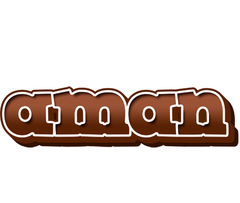 Aman brownie logo