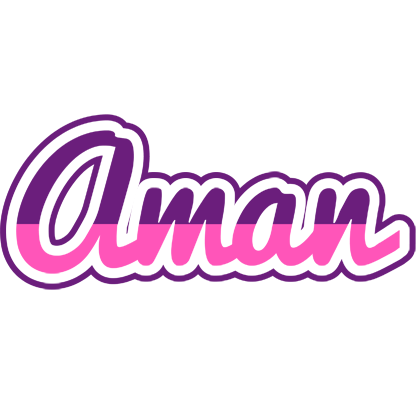 Aman cheerful logo