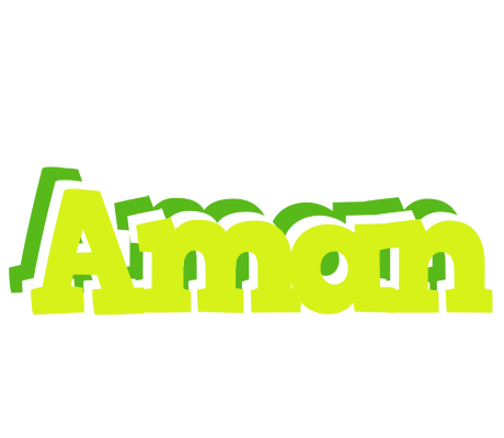 Aman citrus logo
