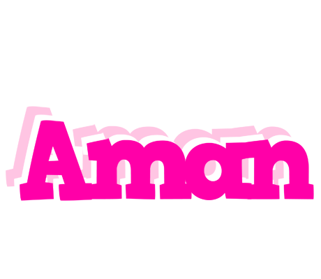 Aman dancing logo