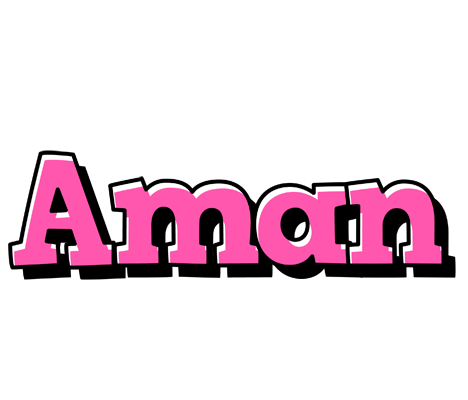 Aman girlish logo