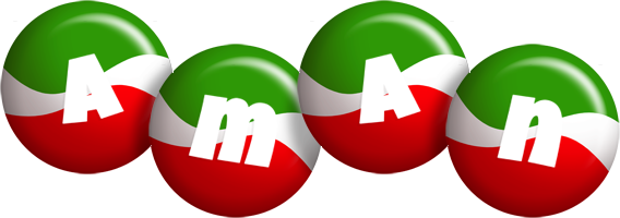 Aman italy logo