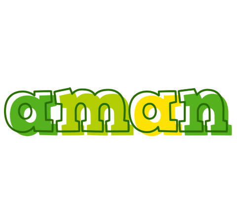 Aman juice logo