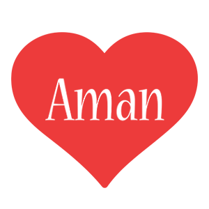 Aman love logo