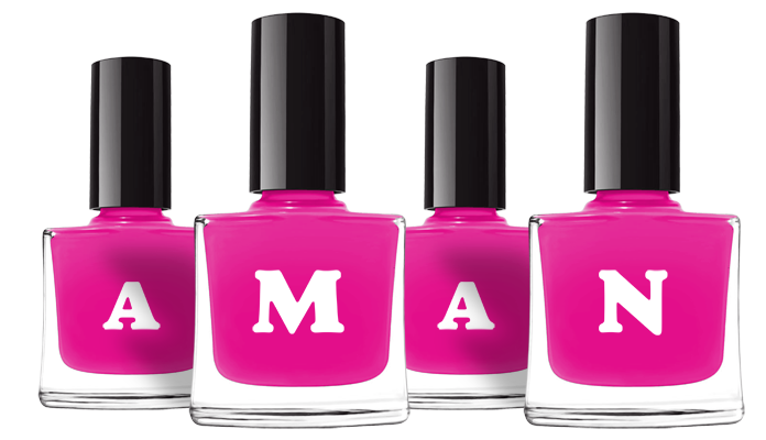 Aman nails logo