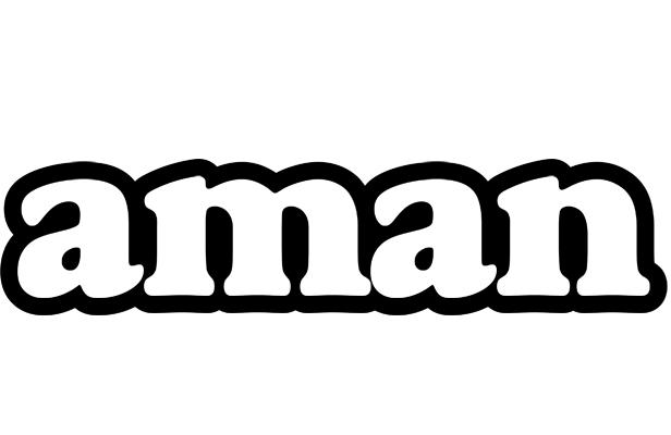 Aman panda logo