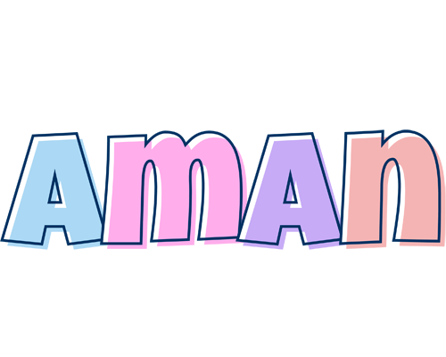 Aman pastel logo