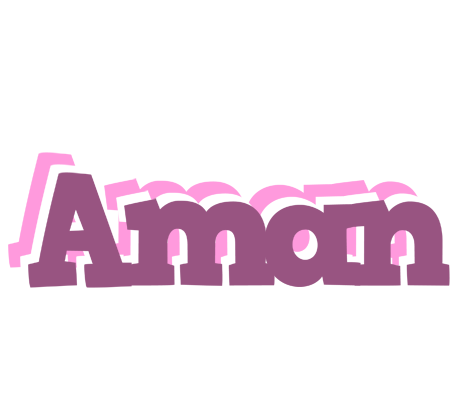 Aman relaxing logo