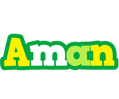 Aman soccer logo