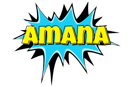 Amana amazing logo