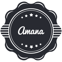 Amana badge logo