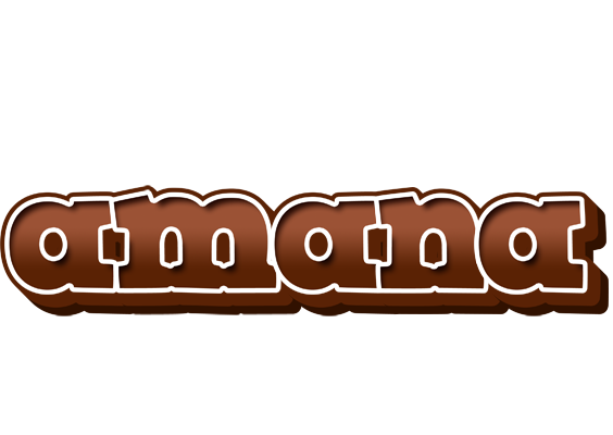 Amana brownie logo