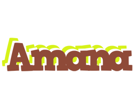 Amana caffeebar logo