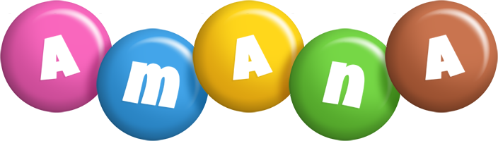 Amana candy logo