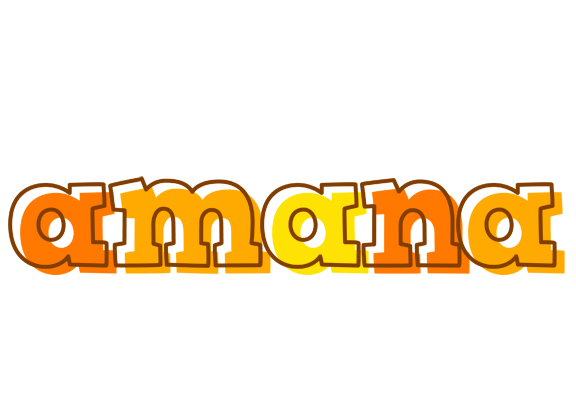 Amana desert logo