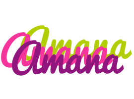 Amana flowers logo