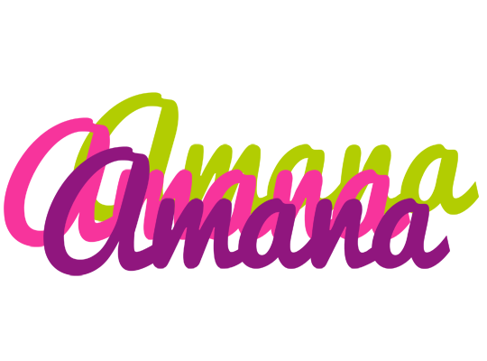 Amana flowers logo