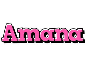 Amana girlish logo