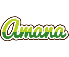 Amana golfing logo