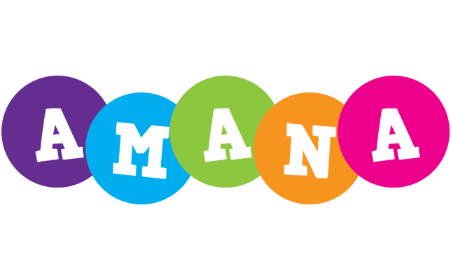 Amana happy logo