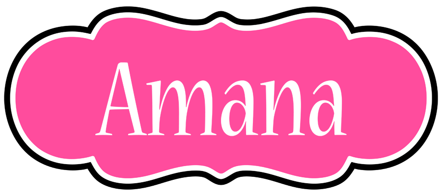 Amana invitation logo