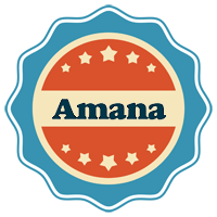 Amana labels logo