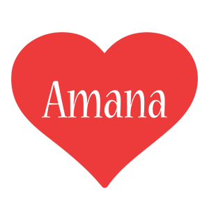 Amana love logo